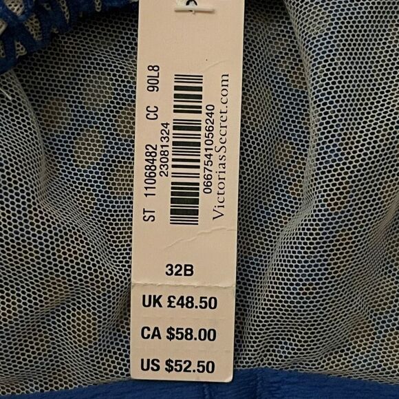 NWT Victoria’s Secret, After Dark high neck lace bralette 32B - Picture 6 of 8